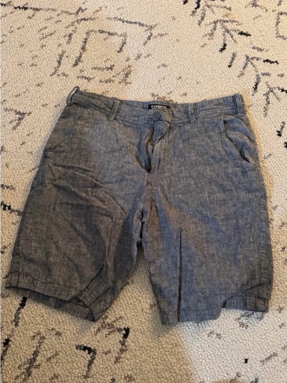 Express Men’s Chambray Shorts